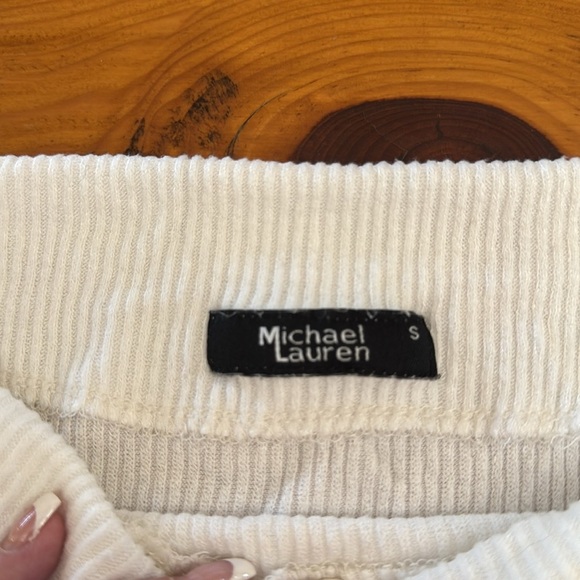 MICHAEL LAUREN
SANTOS DROP SHOULDER SWEATER - Picture 4 of 11